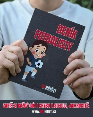 ⚽️ Každý zápas tě něco naučí. Každý trénink tě posune. Ale co zůstane? Proto vznikl Deník fotbalisty – místo, kam si mladí...