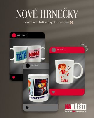 ⚽ Váš fotbalový rituál začíná tady! Ranní káva ☕. Odpolední čaj 🍵. A k tomu hrnek, který ukazuje, že fotbal je váš svět....